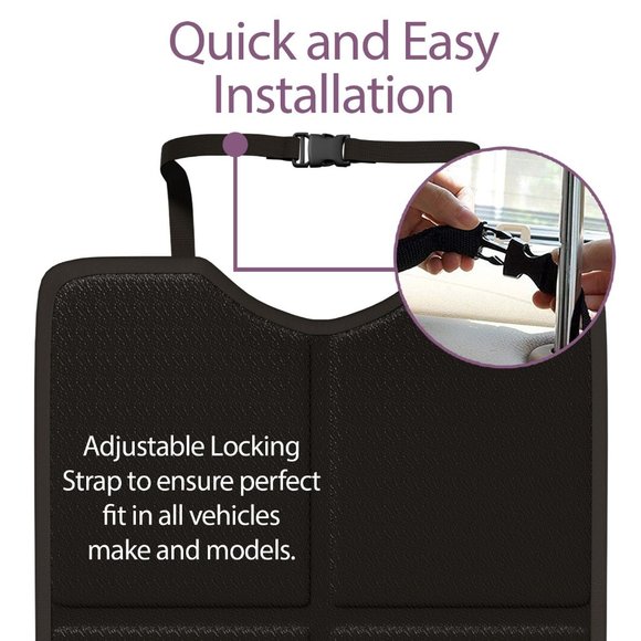 AMAR Car Seat Protector for Child Car Seat - Featuring Thick Padding, Waterproof - Picture 6 of 11